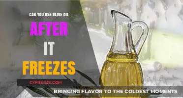 Does Freezing Olive Oil Affect Its Quality and Usability?