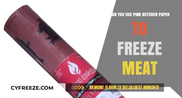 Freezing Meat with Pink Butcher Paper: A Safe and Effective Method?