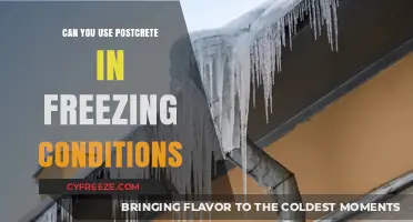 Using Postcrete in Freezing Temperatures: Tips and Best Practices