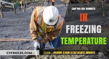 Using Quikrete in Freezing Temps: Tips and Best Practices