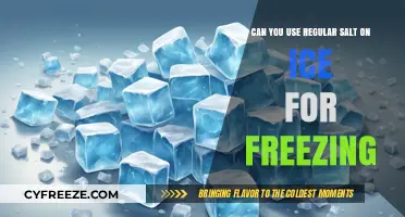 Chill Out: The Surprising Truth About Using Regular Salt on Ice