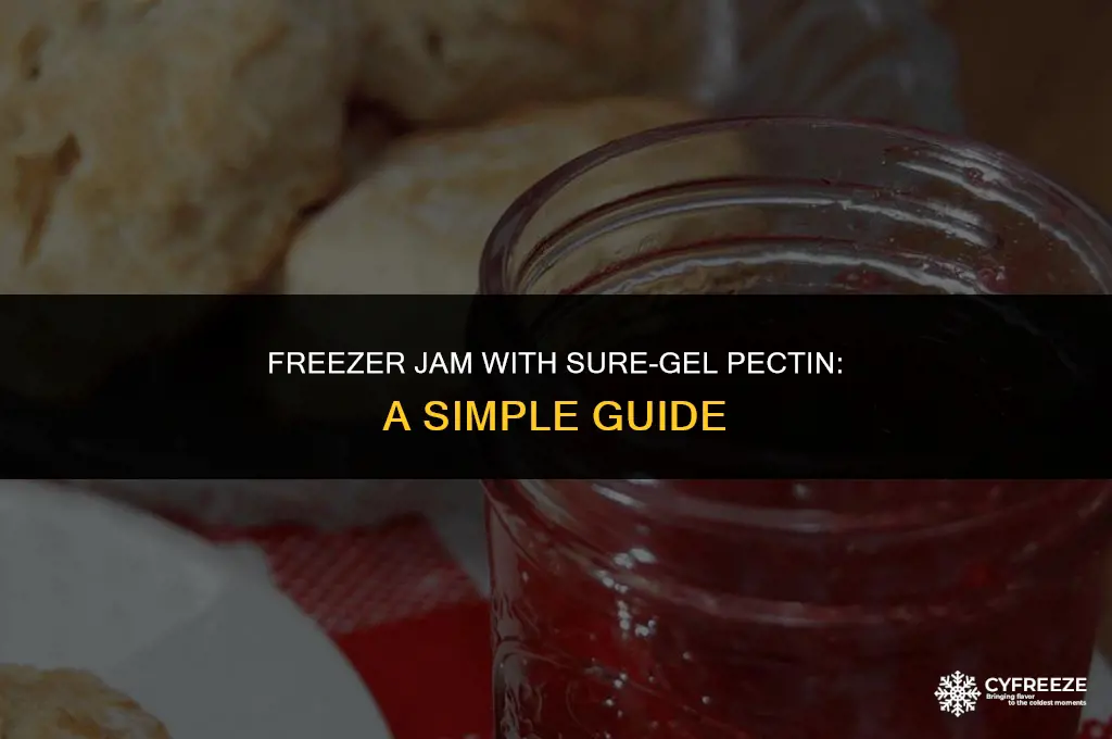 can you use regular sure-jel pectin to make freezer jam