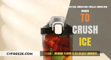 Blending Frozen Delights: Smoothie Maker's Ice-Crushing Capabilities Explored