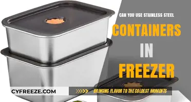 Freezing with Stainless Steel: Safe Container Use Guide
