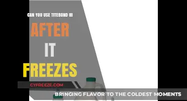 Using Titebond III After Freezing: What You Need to Know