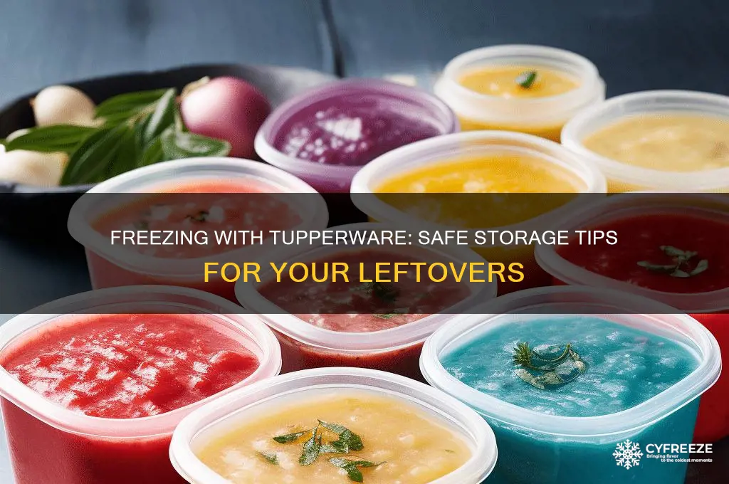 can you use tupperware in the freezer