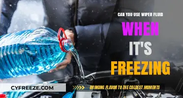 Using Wiper Fluid in Freezing Temps: Safe or Risky Move?