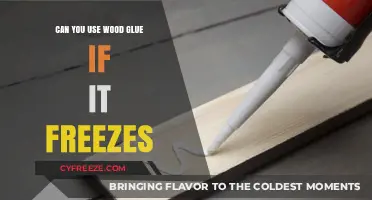 Frozen Wood Glue: Can It Still Work After Freezing?