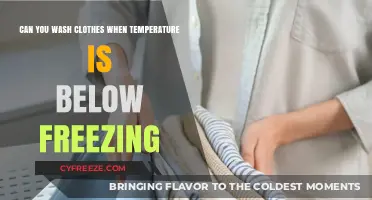 Washing Clothes in Winter: Tips for Below-Freezing Temperatures