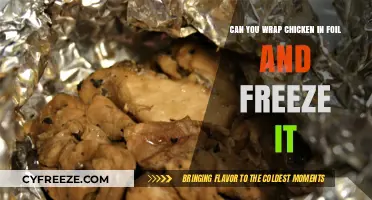 Foil-Wrapped Chicken: A Convenient Freezing Solution for Busy Cooks
