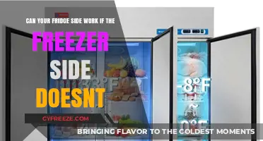 Fridge Functionality: Can the Fridge Side Operate Independently of the Freezer?