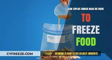 Freezing Food in Ziploc Snack Bags: Safe and Effective Tips