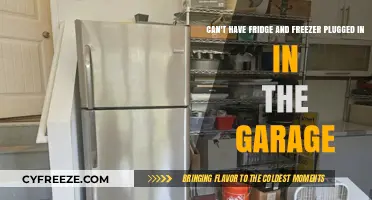 Why You Shouldn't Plug in Your Fridge and Freezer in the Garage