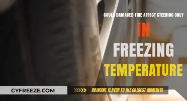 Damaged Tire Impact on Steering in Freezing Temperatures Explained