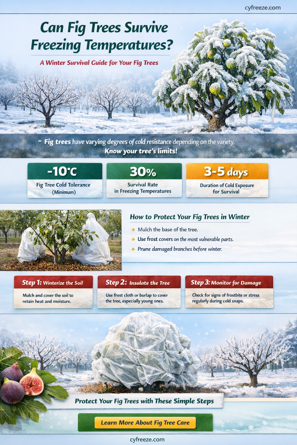 can fig trees survive freezing temperatures