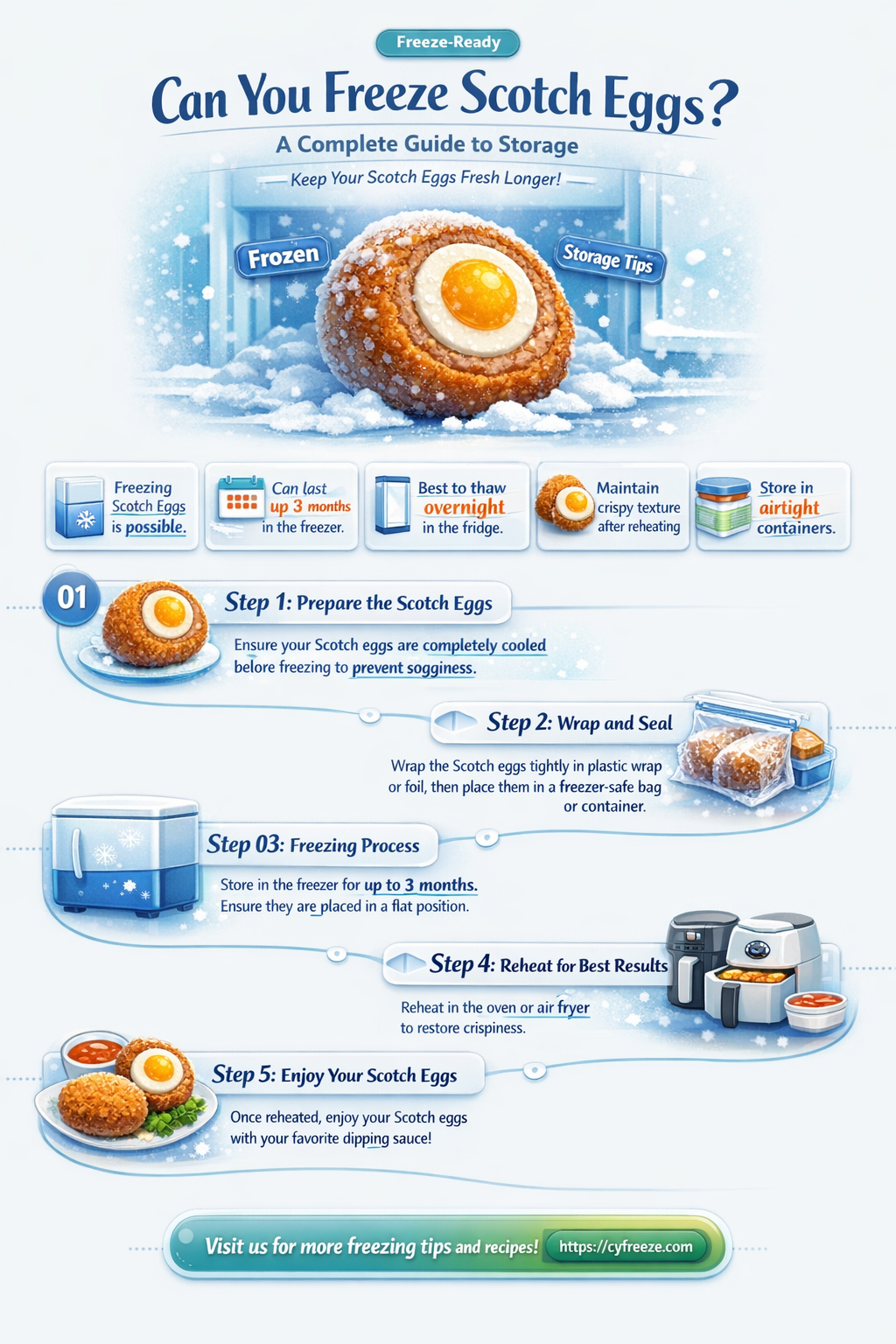 can freeze scotch eggs