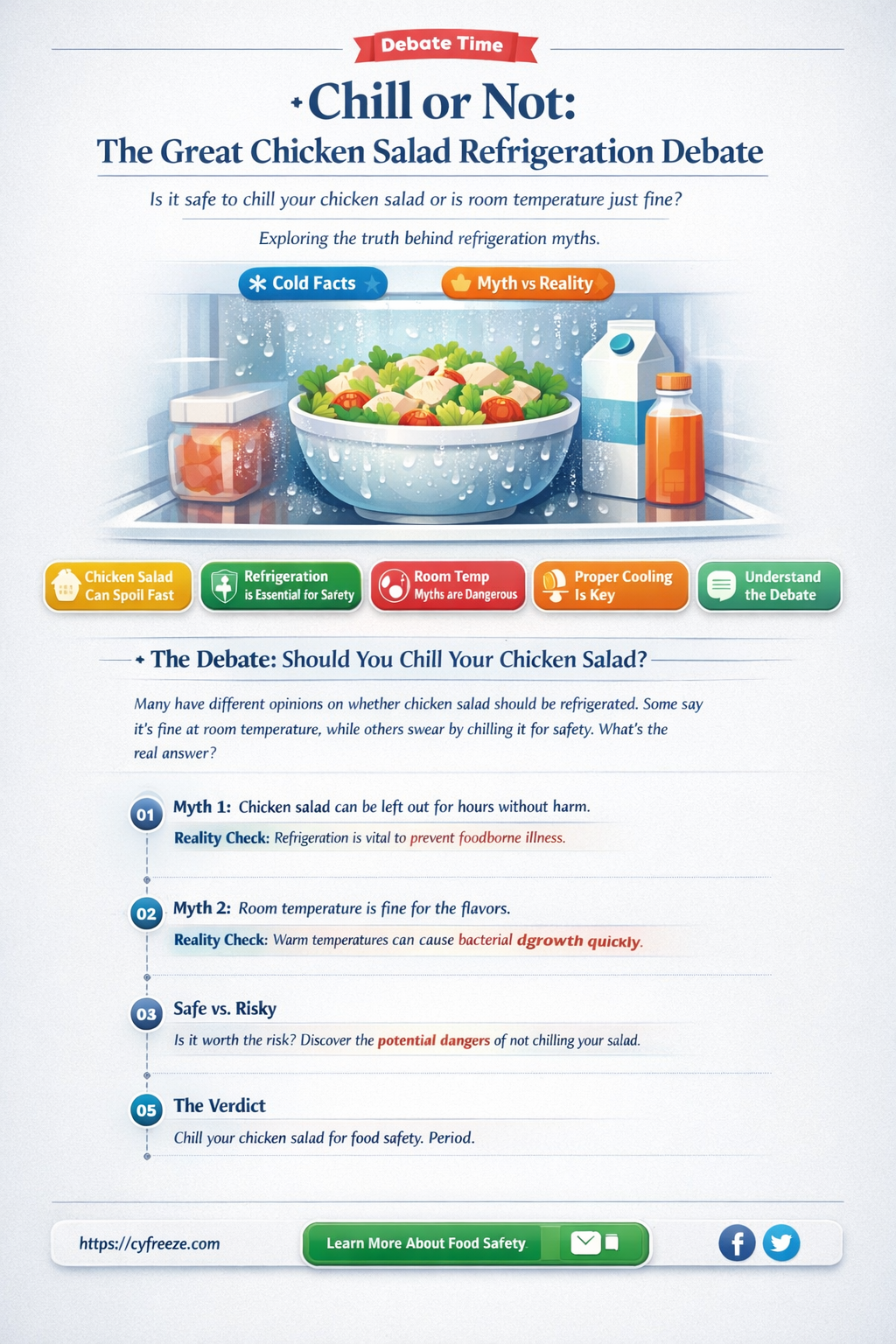 can freeze chicken salad