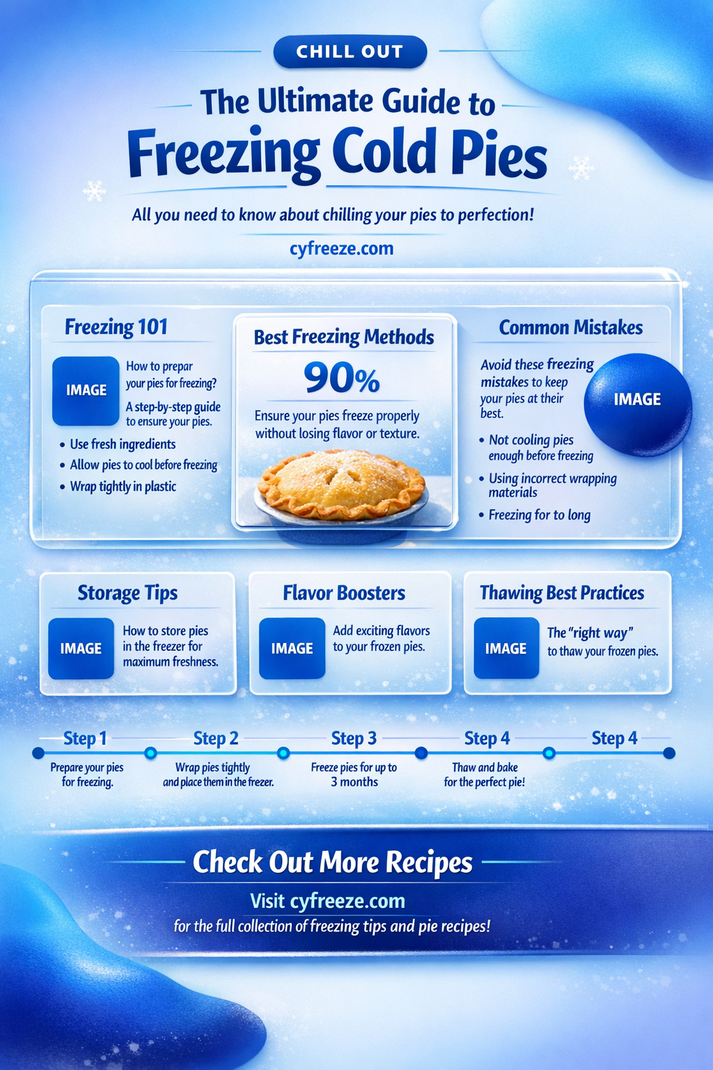 can i make a cold pie and freeze it