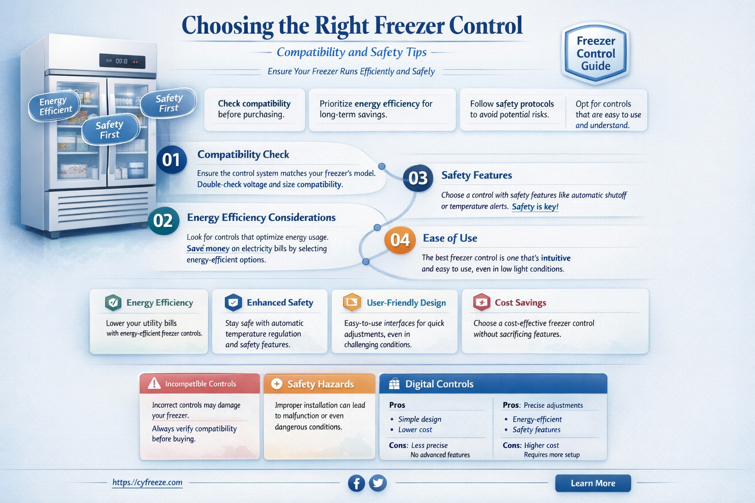 can i use any freezer control