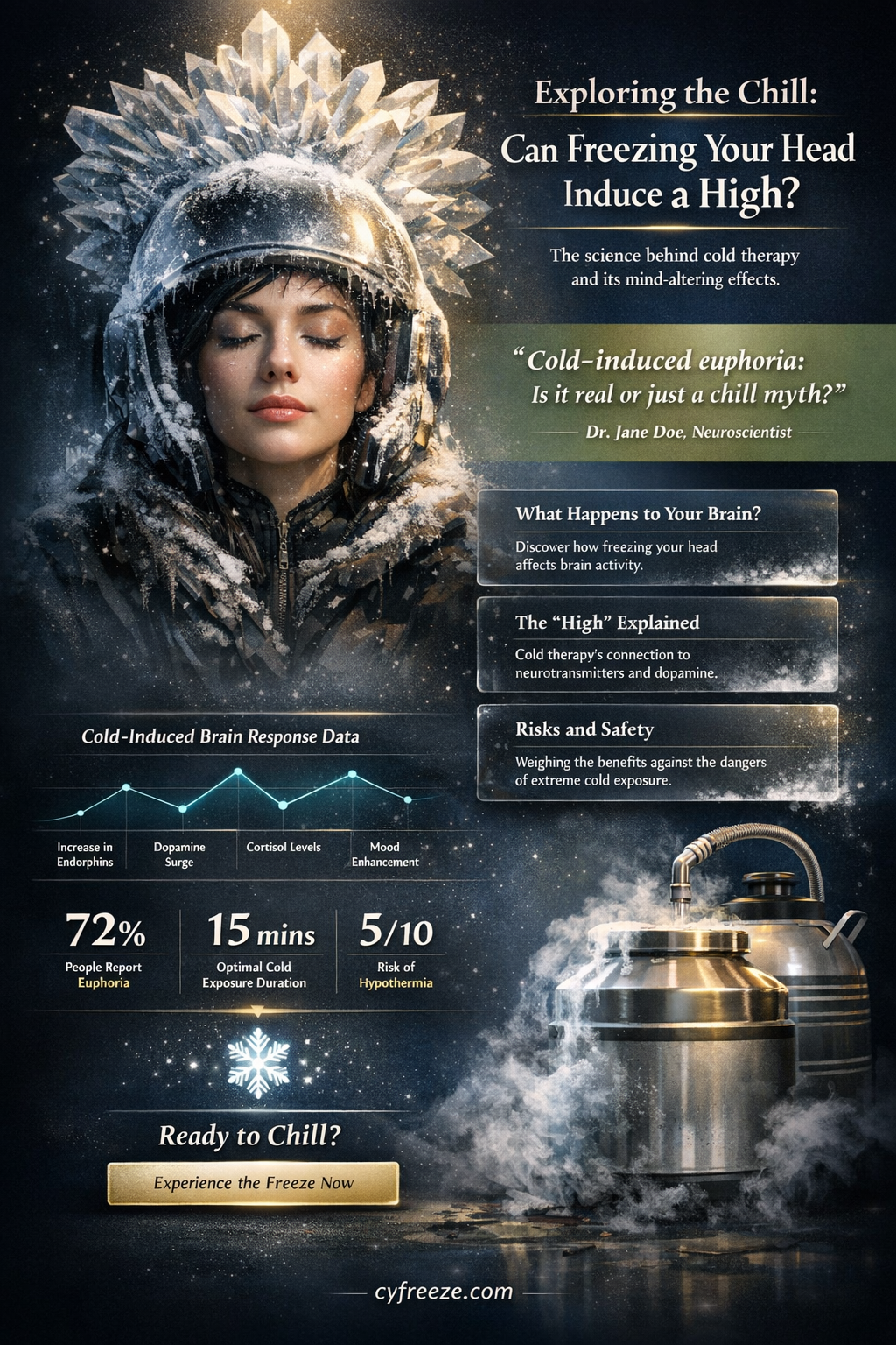 can freezing your head make you high
