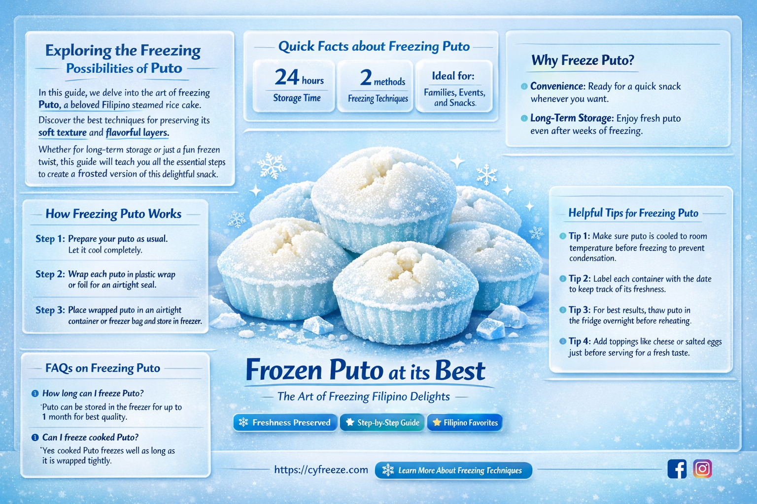can i freeze puto