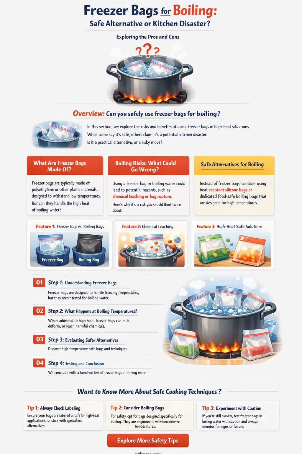 can i use a freezer bag for a boiling bag