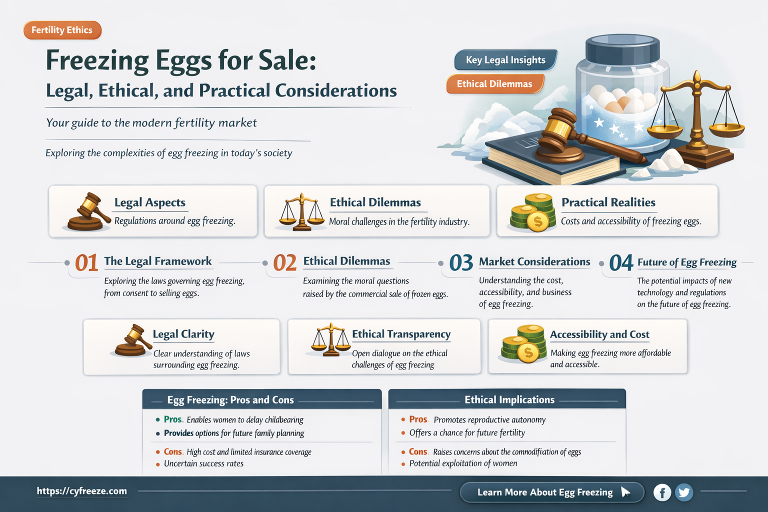can i freeze eggs and then sell them
