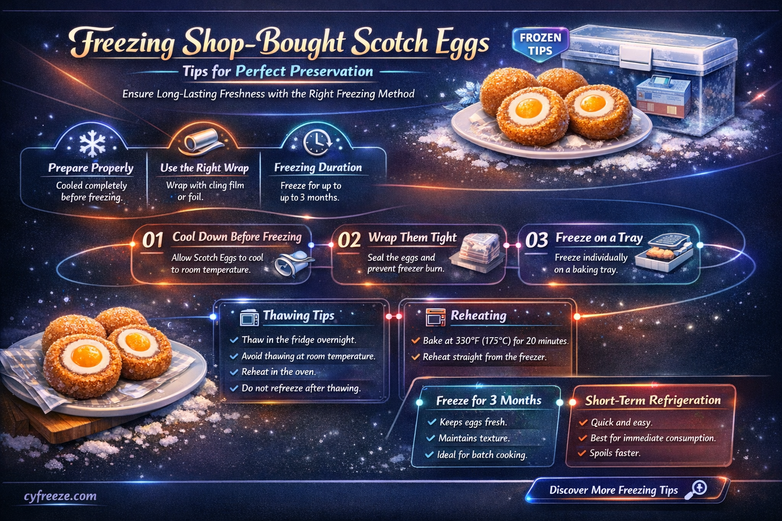 can i freeze shop bought scotch eggs