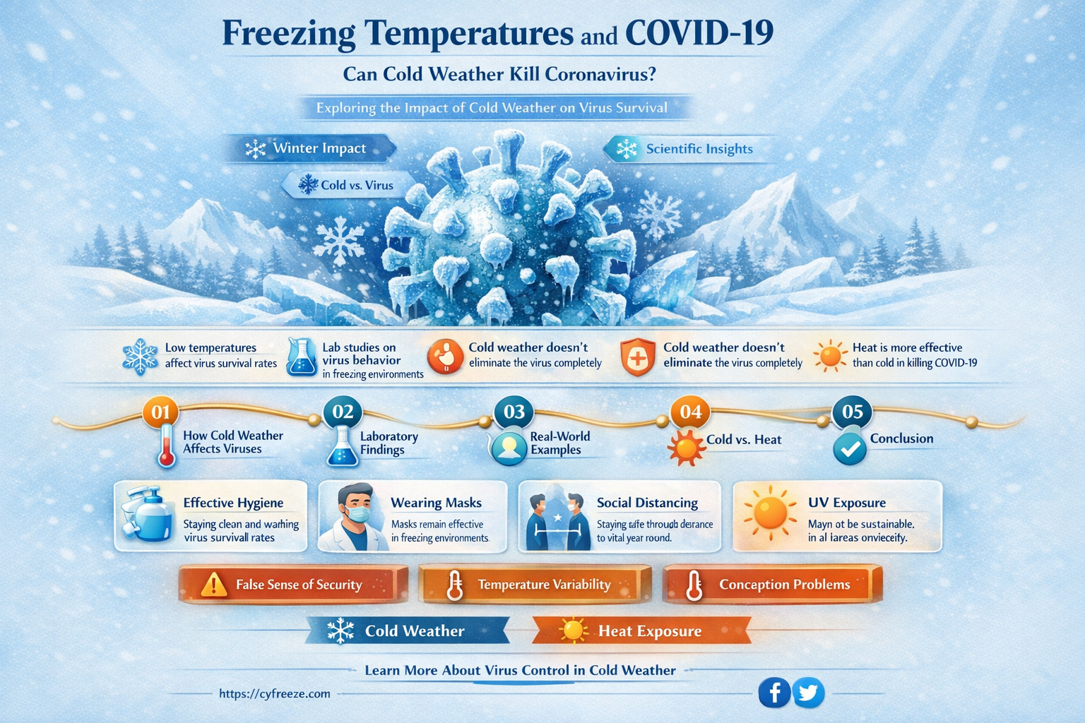 can freezing temperature kill coronavirus