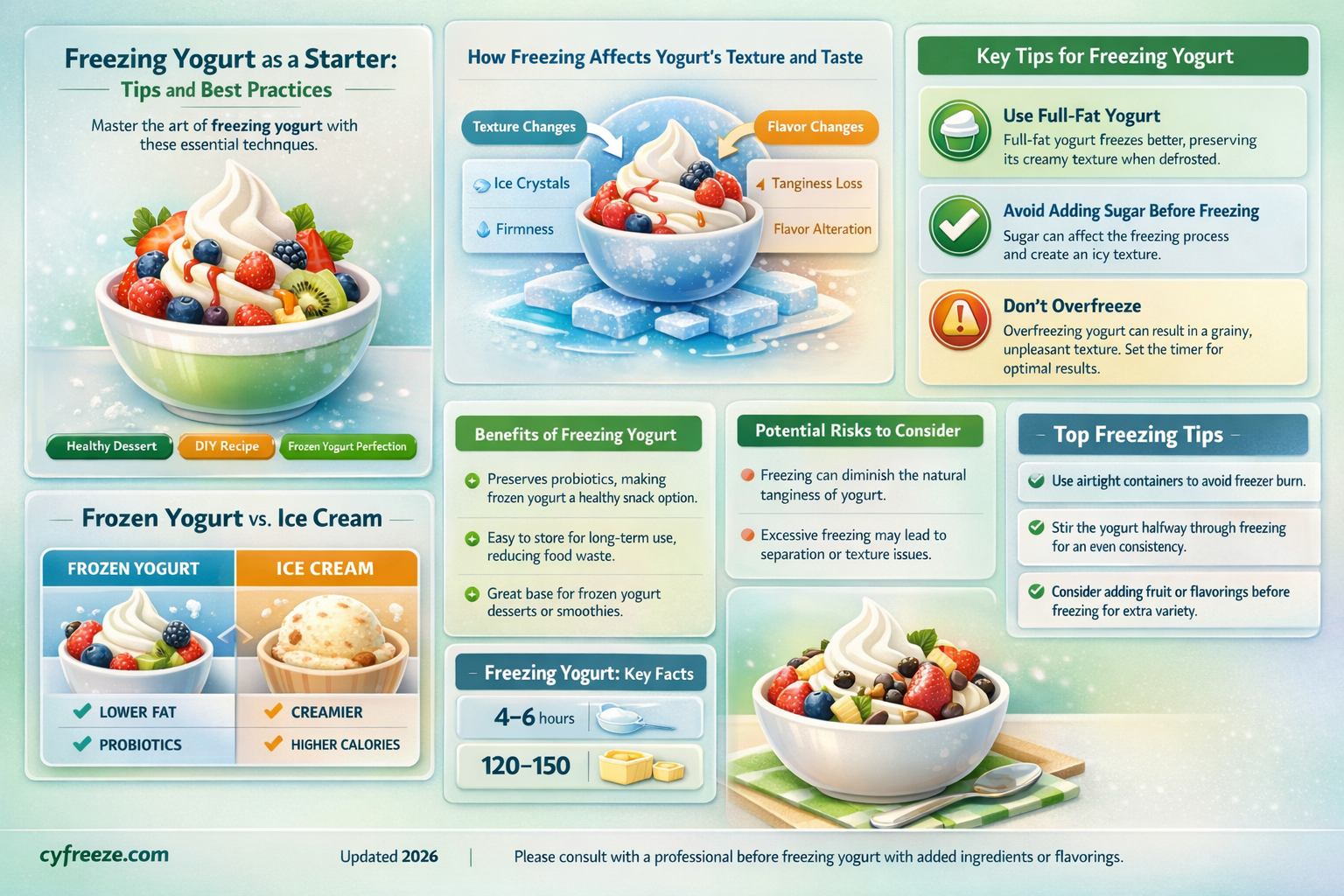 can i freeze yogurt to use as a starter