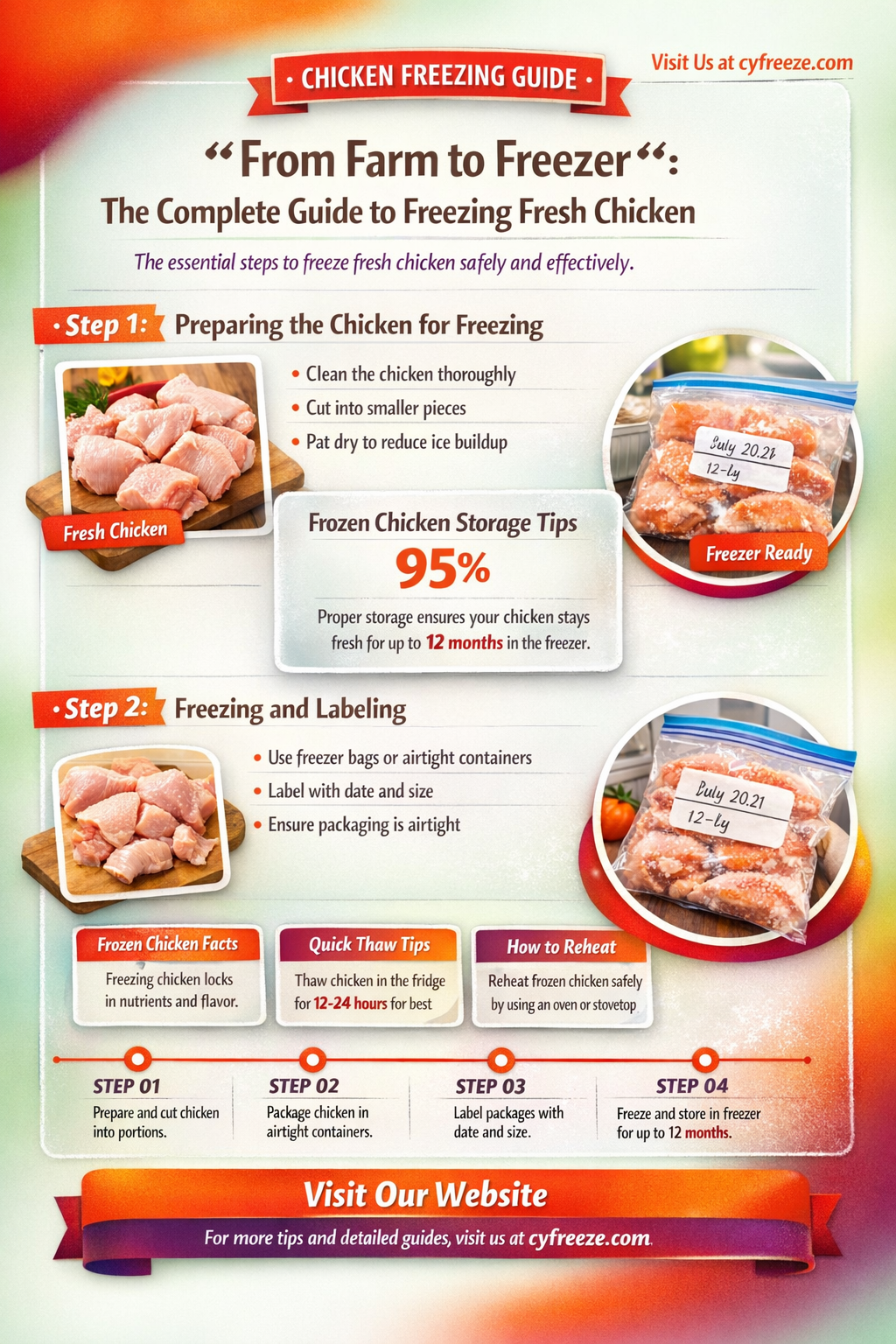 can i freeze fresh chicken