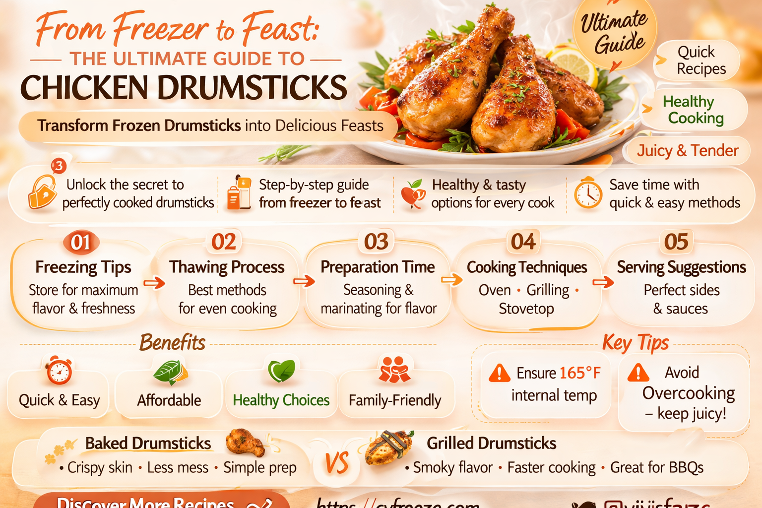 can i freeze chicken drumsticks