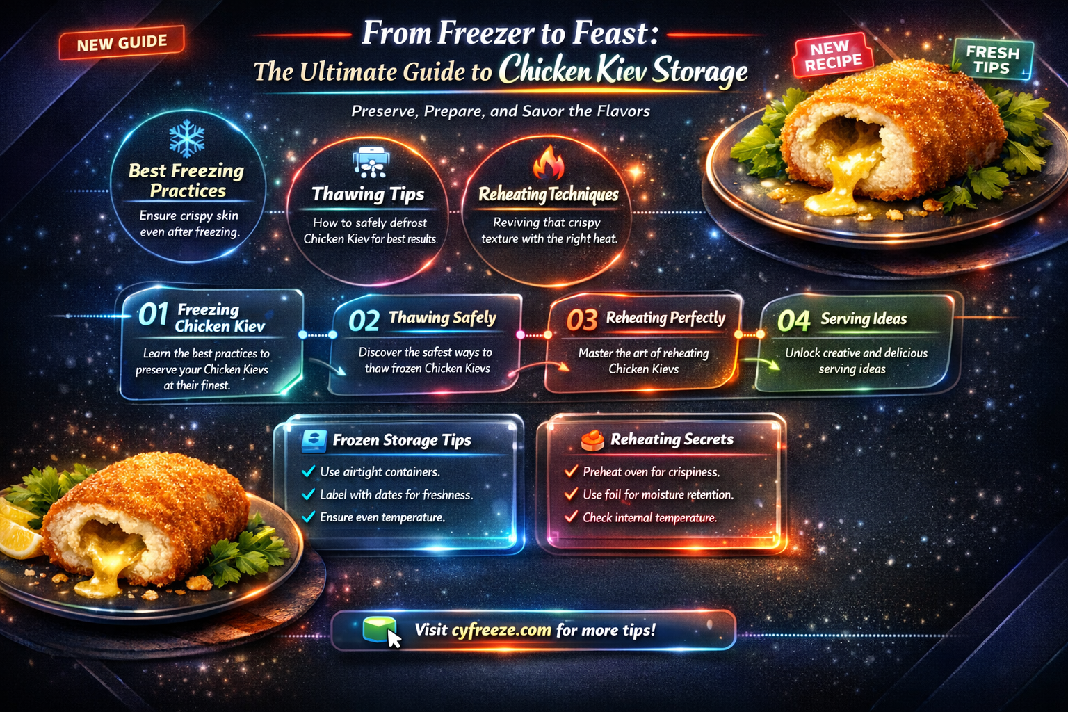 can i freeze chicken kiev