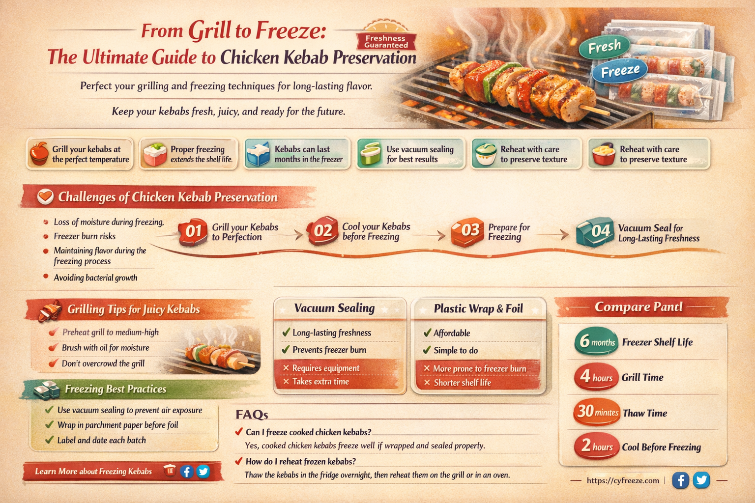 can i freeze uncooked chicken kebabs