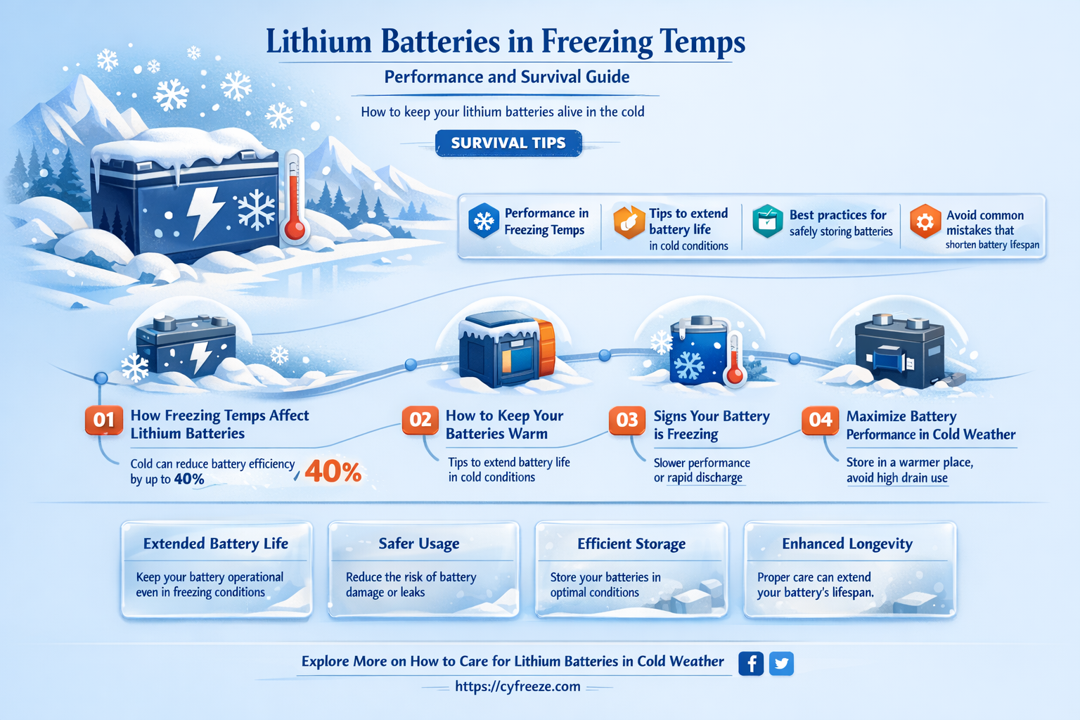 can lithium batteries withstand freezing temperatures