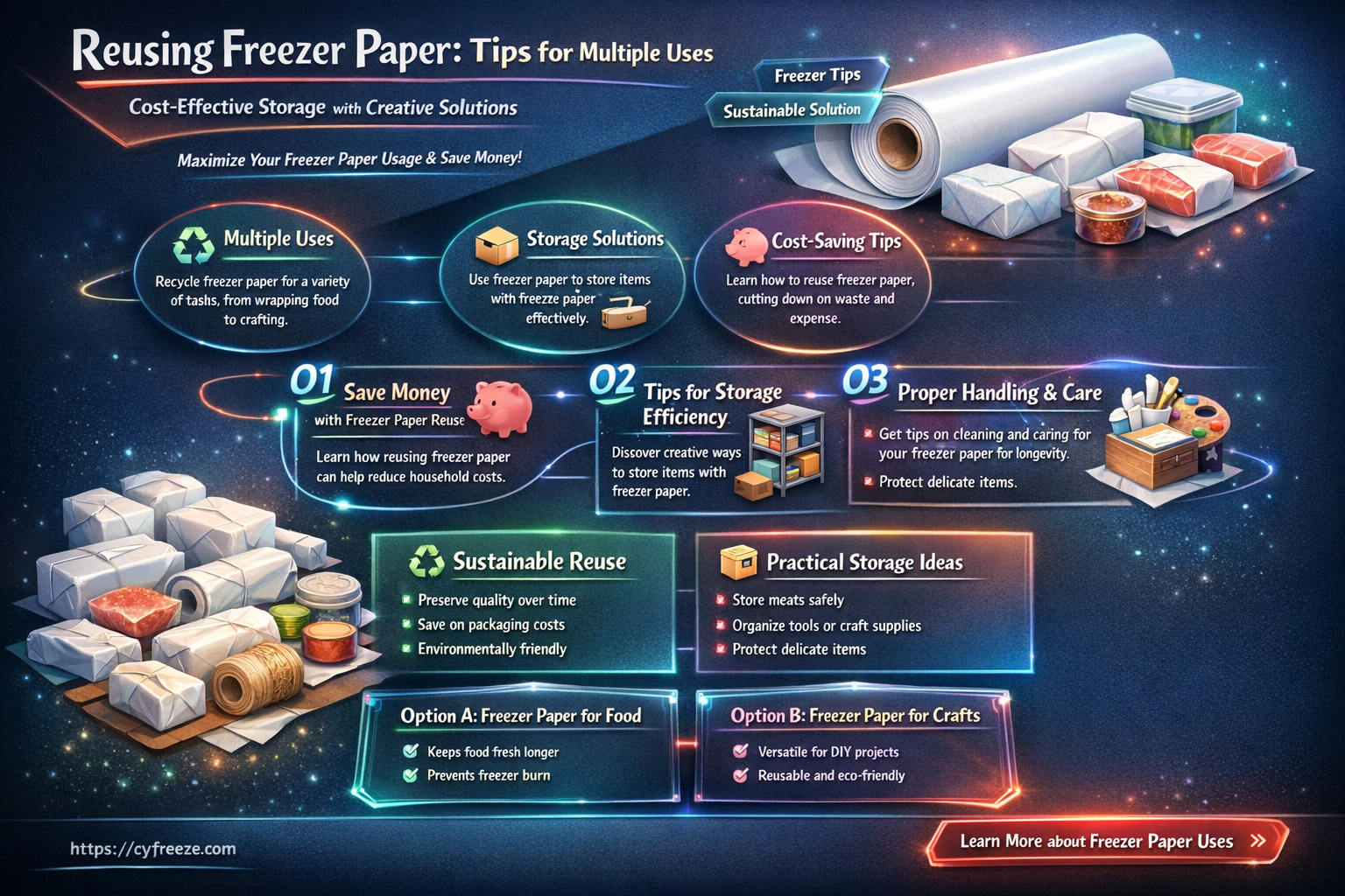 can freezer paper be used more than once
