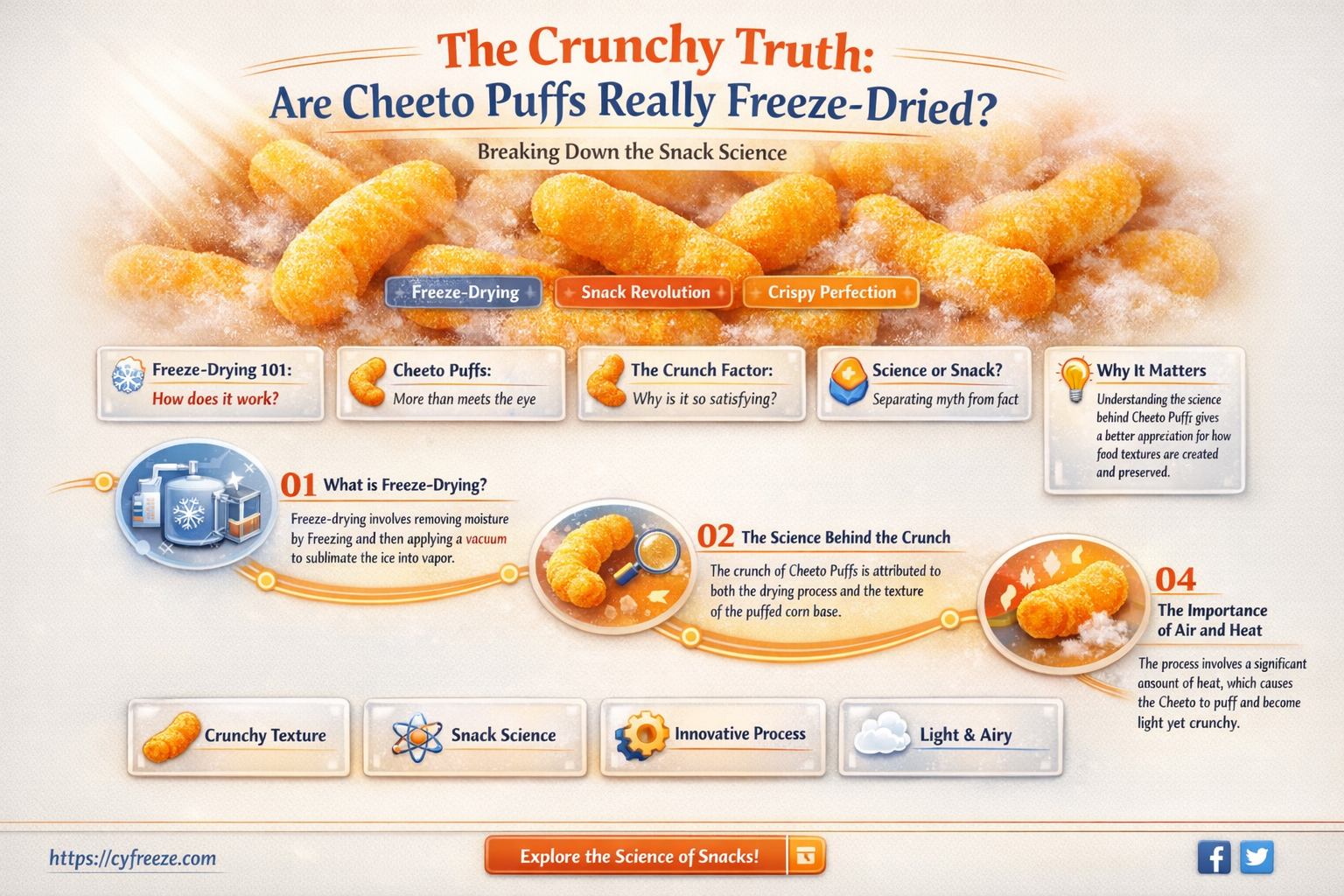 are cheeto puffs freeze dried