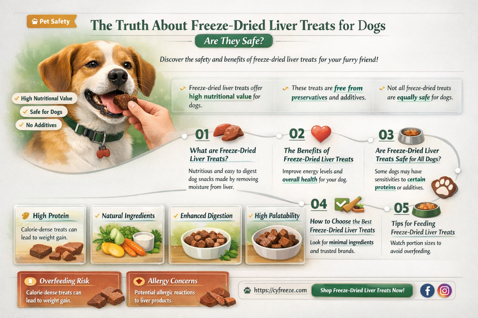 are freeze dried liver treats bad for dogs