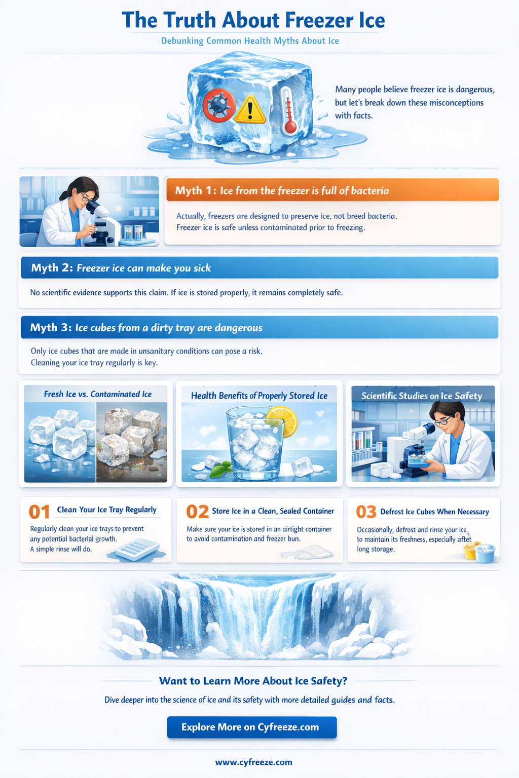 can freezer ice make you sick