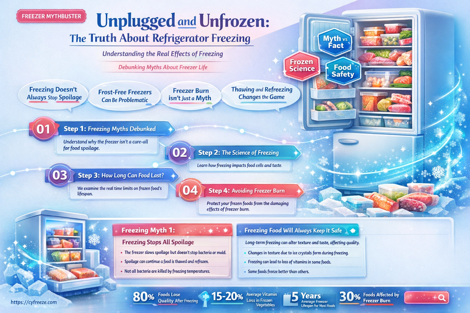 can a fridge freeze if its unplugged