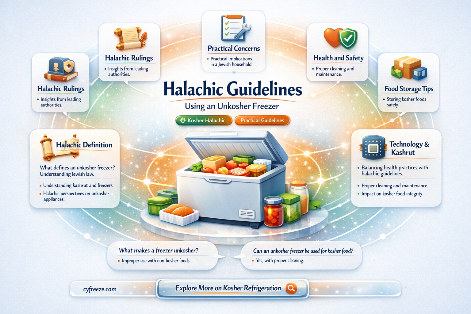 can i use an unkosher freezer