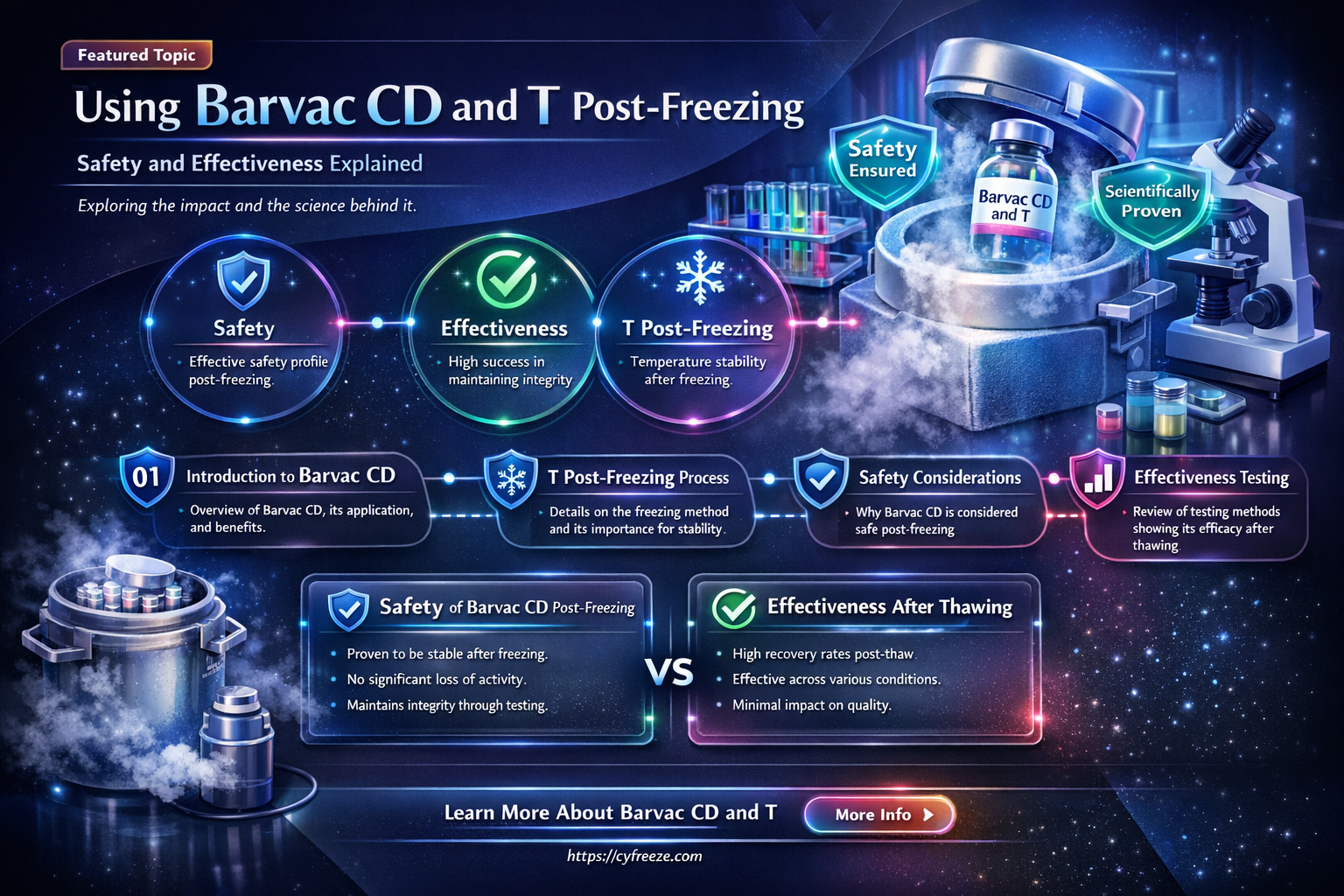 can i still use barvac cd and t after freezing