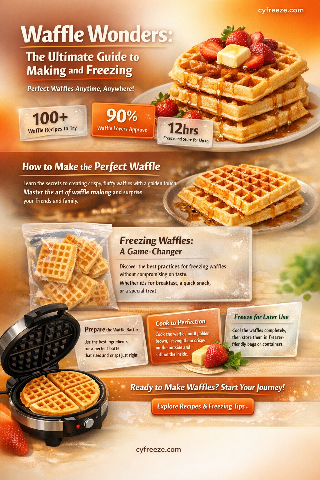 can i make and freeze waffles