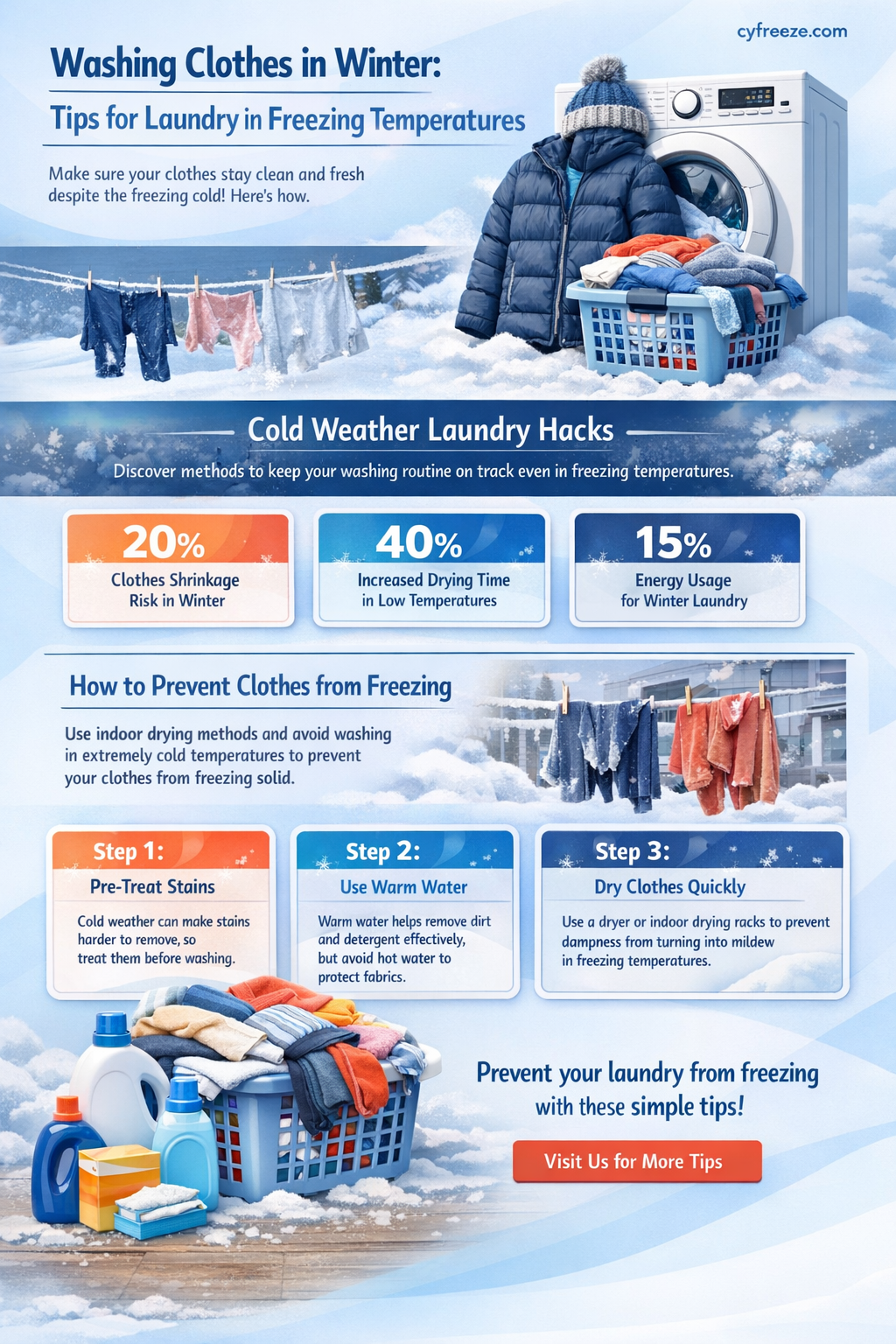 can i do laundry in freezing temperatures