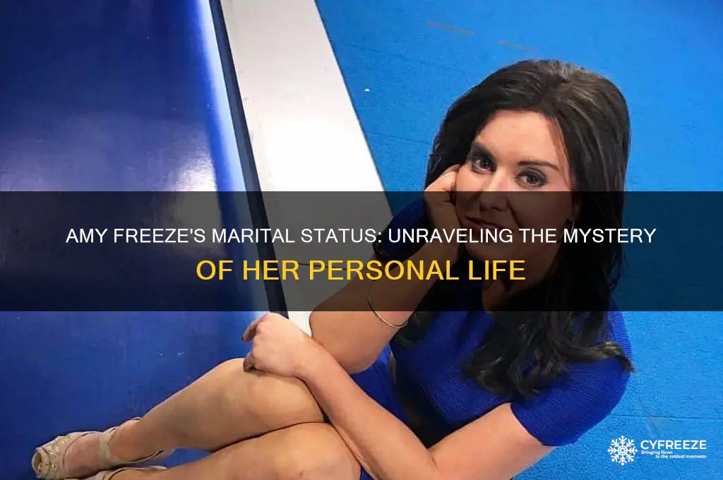 did amy freeze get married