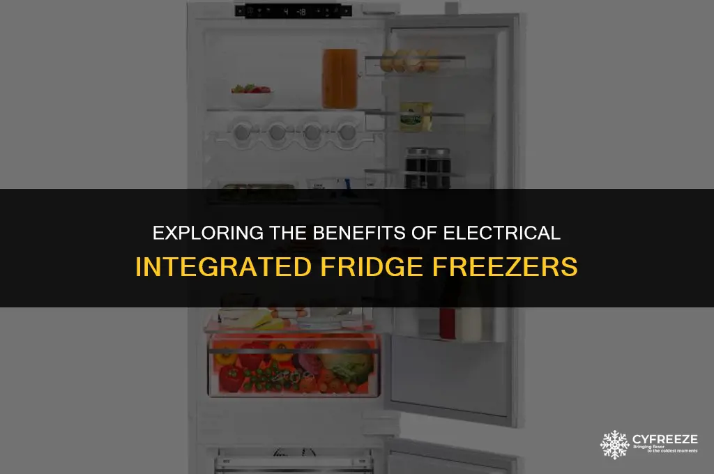 did electrical integrated fridge freezer