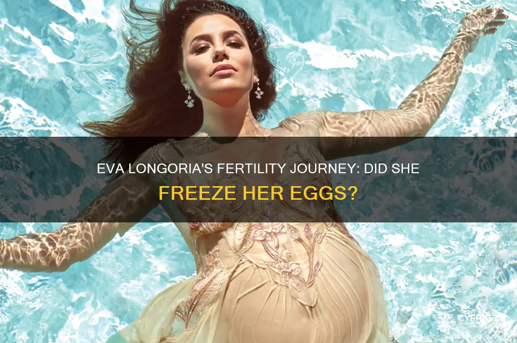 did eva longoria freeze her eggs