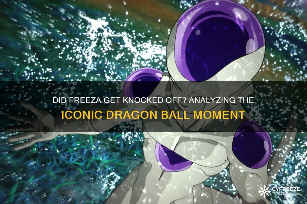 did freeza get knoked off