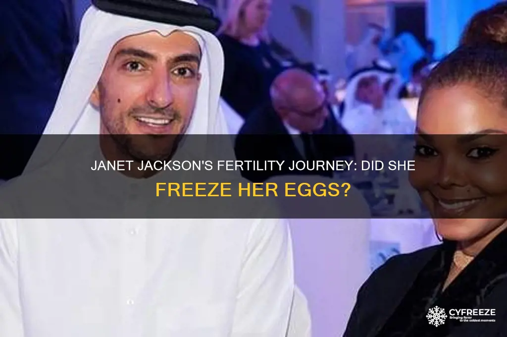 did janet jackson freeze her eggs