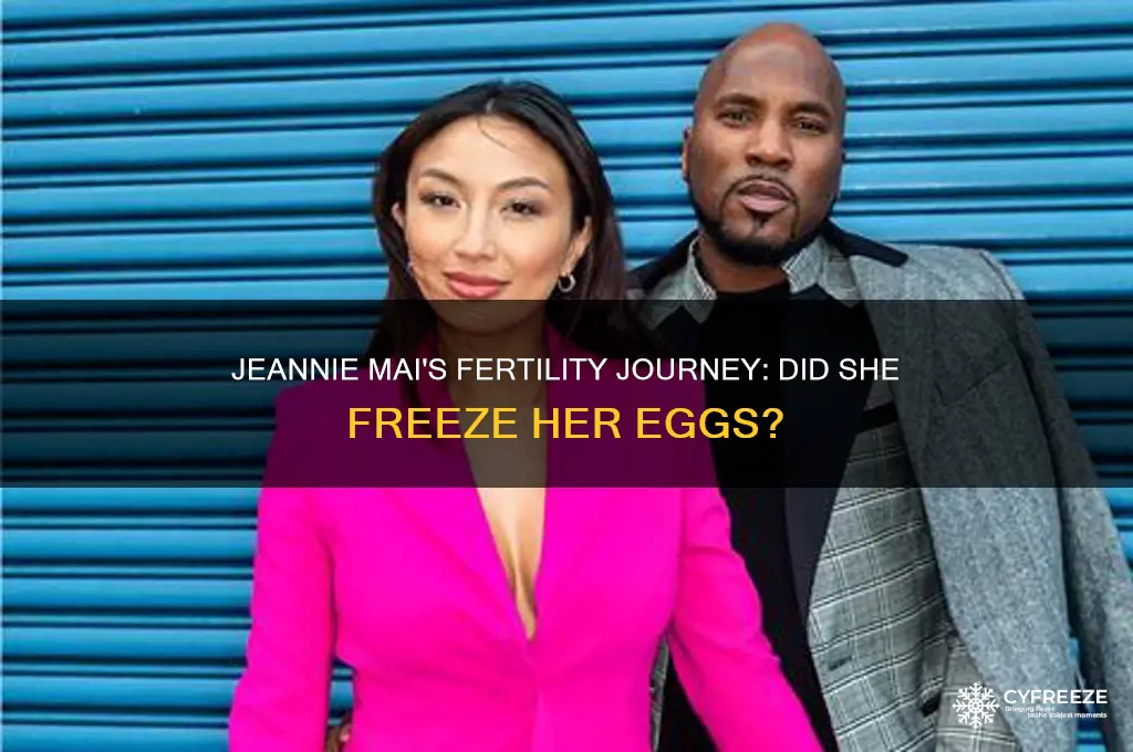 did jeannie mai freeze her eggs